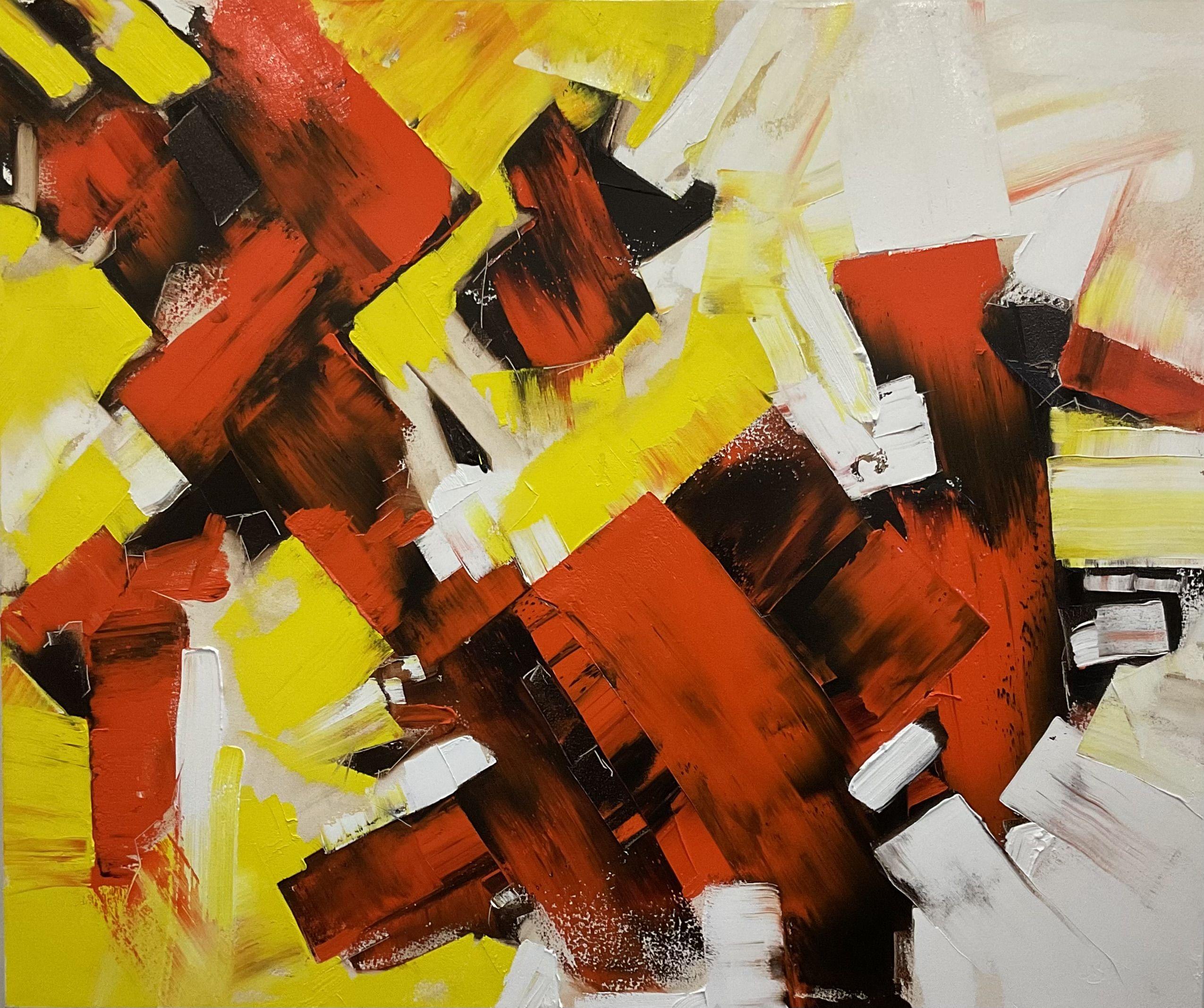 Demolished sense of fashion, Painting, Oil on Canvas