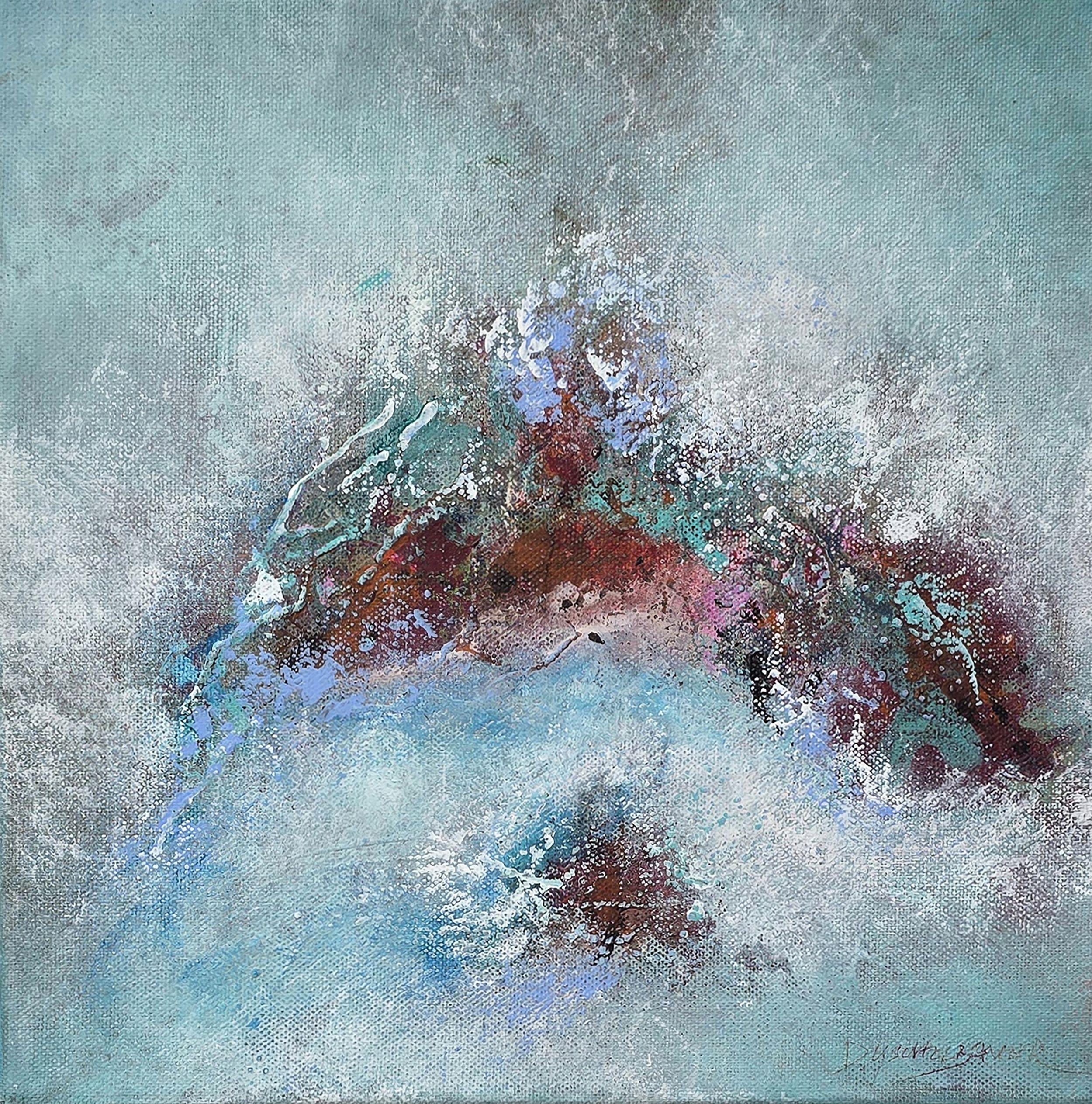 La mar VII - La mer VII, Peinture, Acrylique sur toile - Art de Doris Duschelbauer