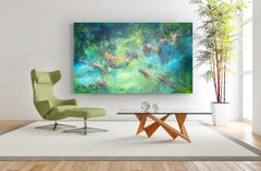 Il sussurro della clorofilla, Pittura, Acrilico su tela
