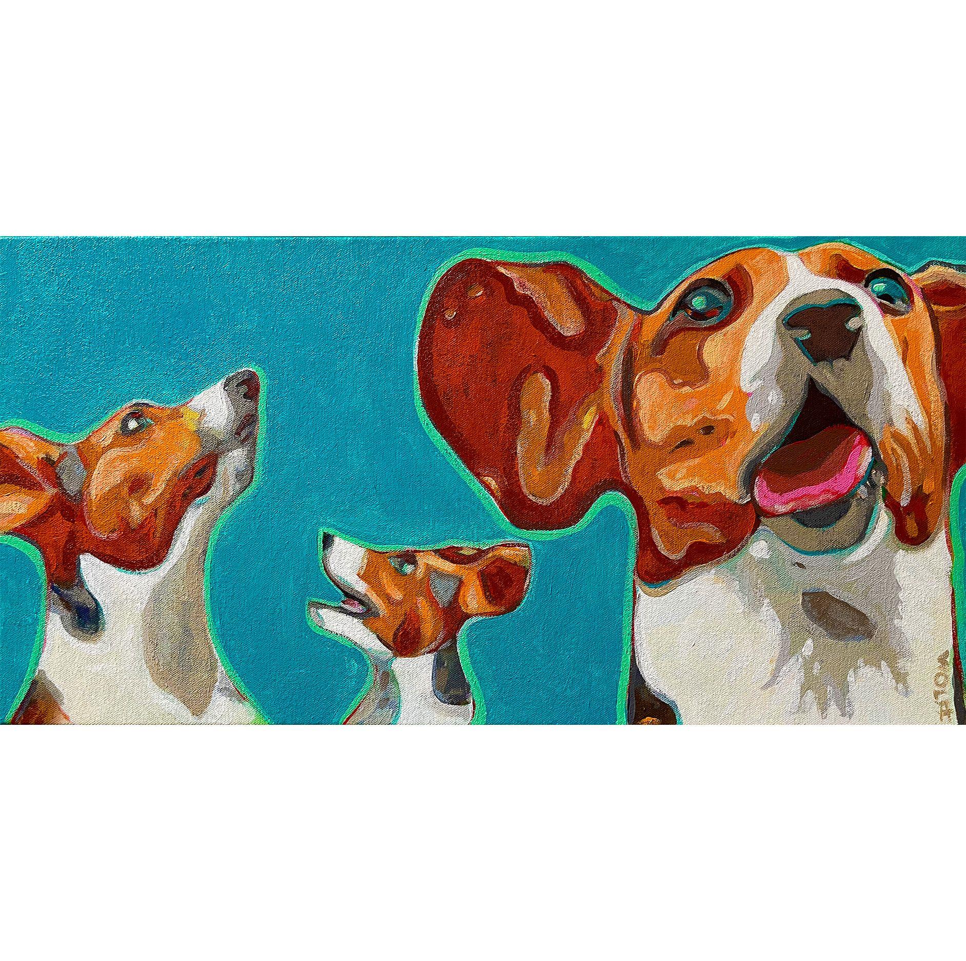 Alerte maximale, peinture, huile sur toile