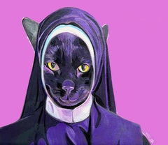 Sister Spike, Painting, Oil on Canvas