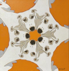 Dog Is Watching You, peinture, huile sur toile