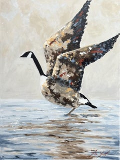 " Le chant des ailes ", Pintura, Acrílico sobre lienzo