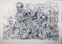 sueño americano nº 7, Pintura, Acuarela sobre papel de acuarela
