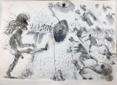 new style kickoff!, Drawing, Pen & Ink on Watercolor Paper