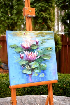 Ispirazione ninfea, Pittura, Olio su tela
