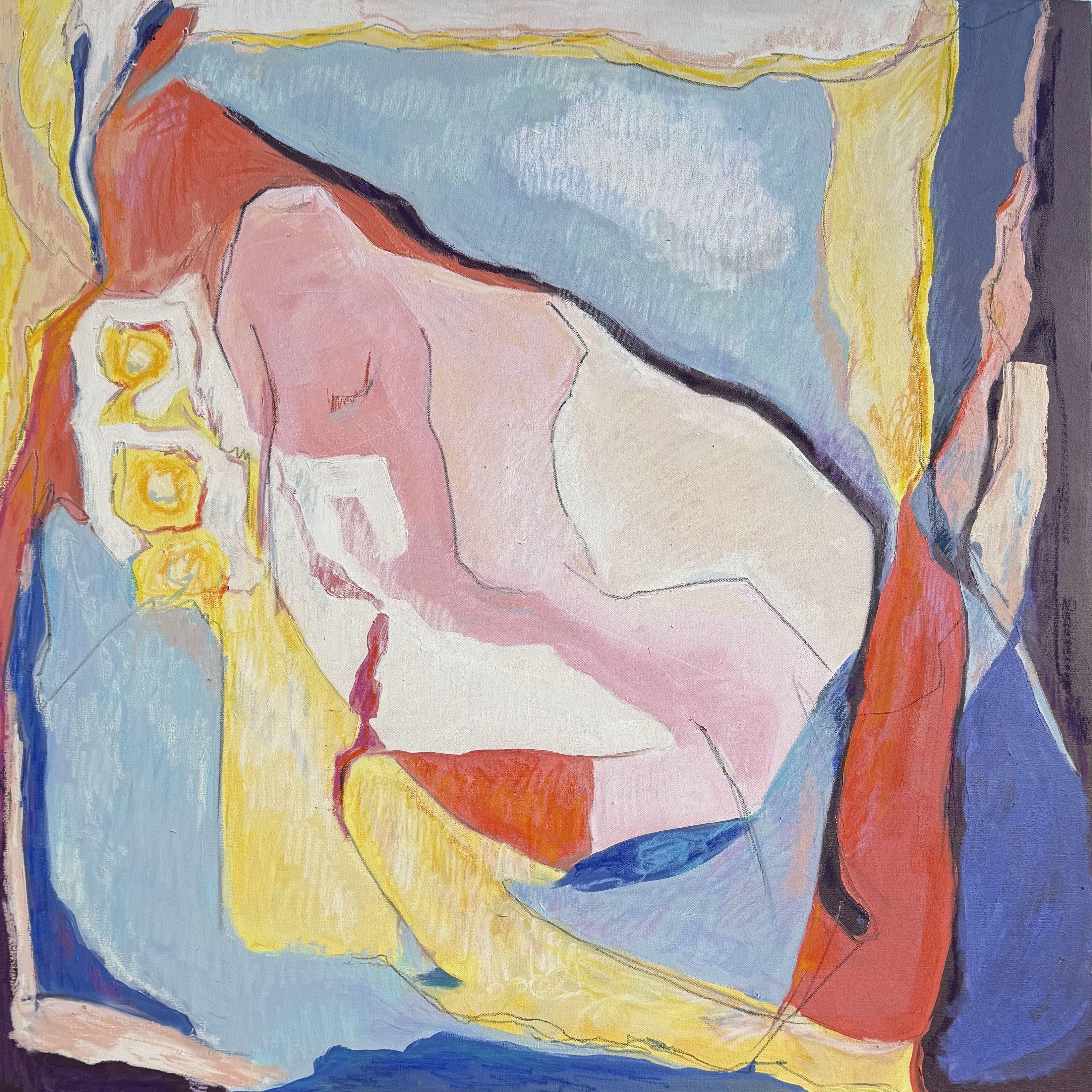 Please, don't look, Painting, Oil on Canvas