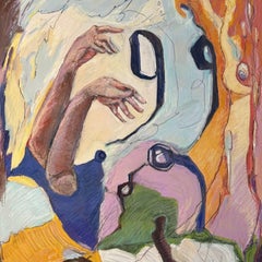 La Maestra Interior, Pintura, Óleo sobre lienzo