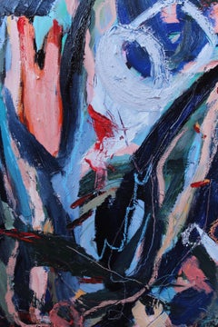Late Wine Dialogues -1, Painting, Oil on Canvas