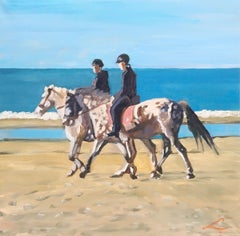 Sea walk 4, Painting, Oil on Canvas