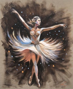 Balletto magico, Pittura, Olio su tela