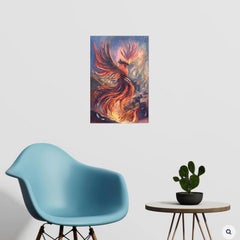 Phoenix, Painting, Oil on Canvas