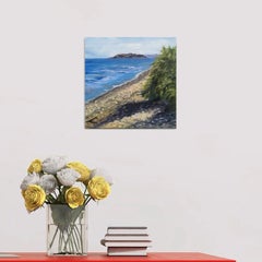 Playa cretense 2, Pintura, Óleo sobre lienzo