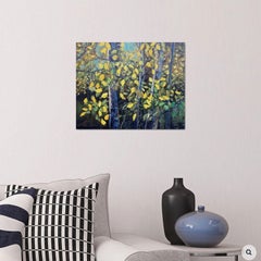 Scena di foresta, Pittura, Olio su tela
