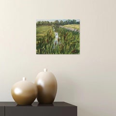 Canale delle canne, Pittura, Olio su tela