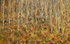 AutumnWalk 01, Pittura, Acrilico su tela