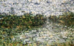 Escaped Land 08, peinture, acrylique sur toile