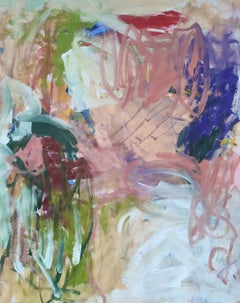 Forêts en été, peinture, acrylique sur toile