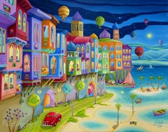 Joyful Journey, Painting, Oil on Canvas