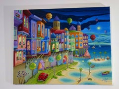 Joyful Journey, Painting, Oil on Canvas