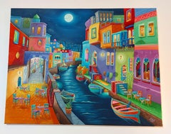 Thousand & one nights , Arabian night, Painting, Oil on Canvas