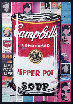 CampbellâEs in Rome: WarholâEs Legacy, Painting, Acrylic on Canvas