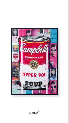 CampbellâEs in Rome: WarholâEs Legacy, Painting, Acrylic on Canvas