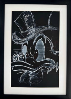 Visual Whisper, Drawing, Charcoal on Paper