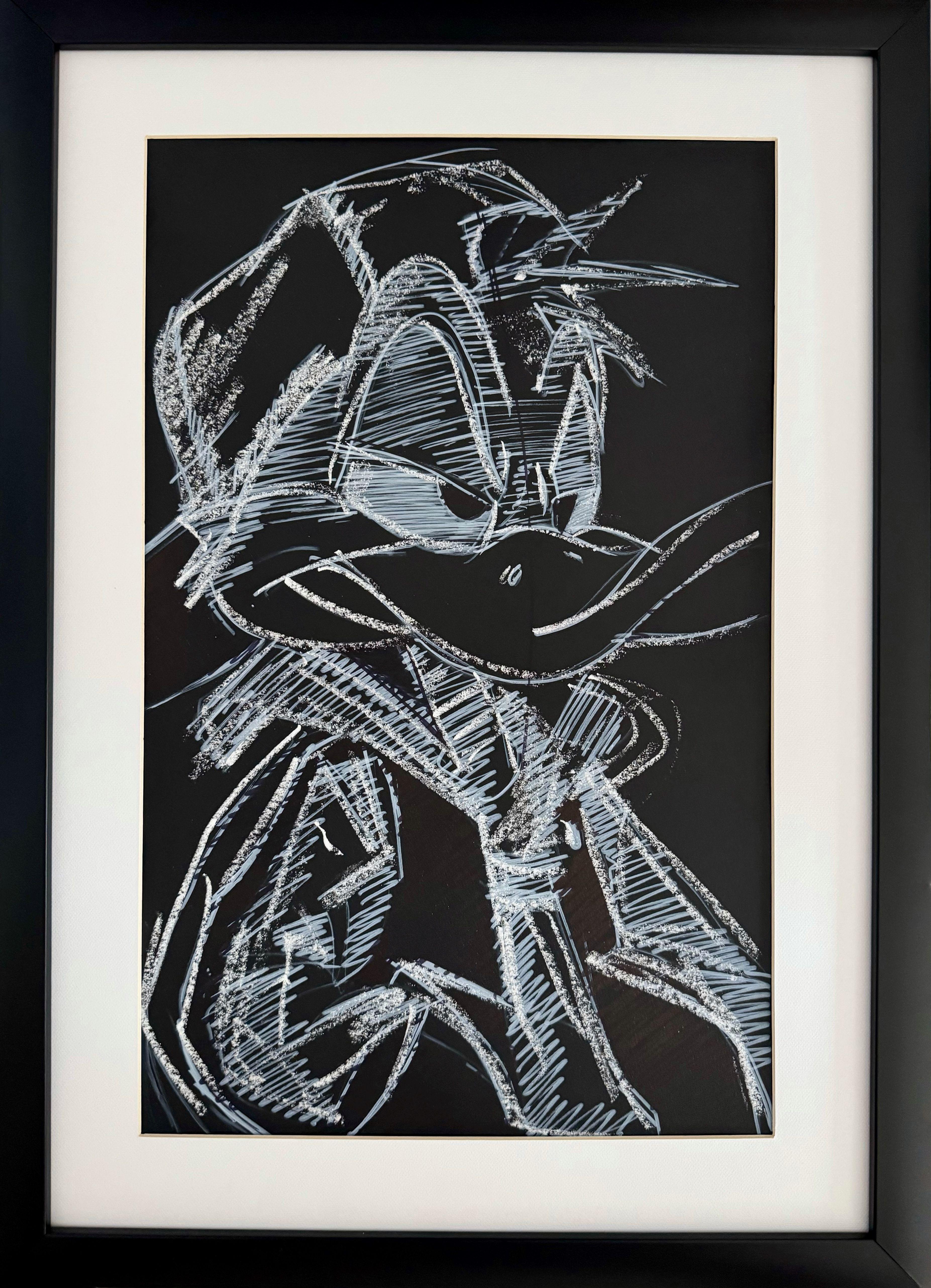Rough Draft, Drawing, Charcoal on Paper