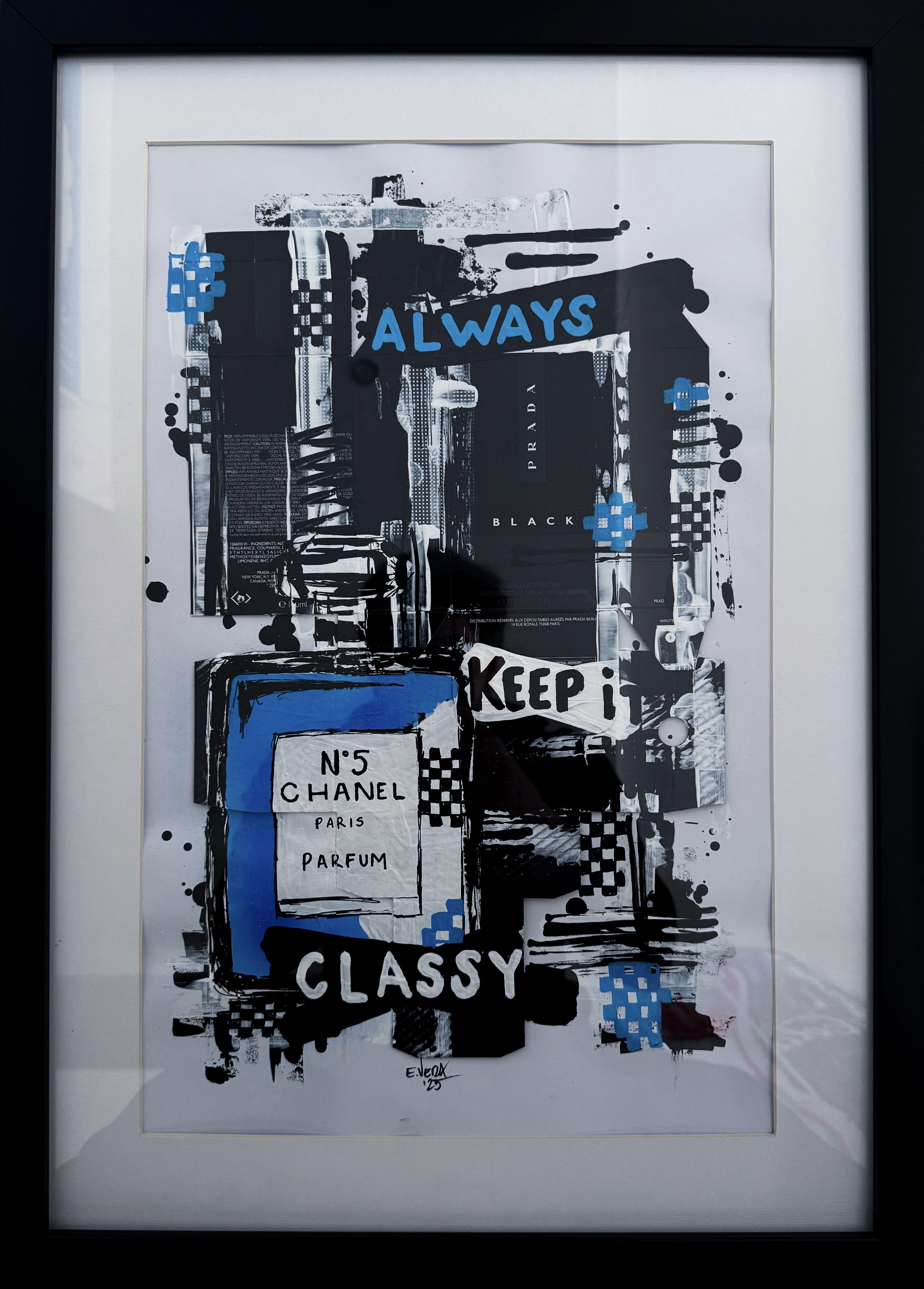 Always keep it classy, Painting, Acrylic on Paper
