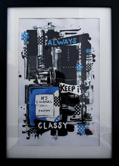 Always keep it classy, Painting, Acrylic on Paper