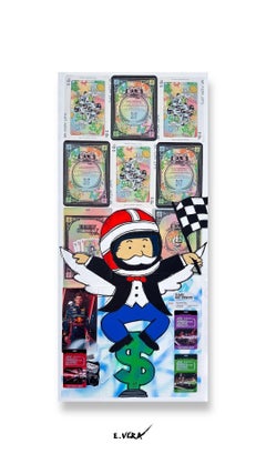 Driven in Legends, Malerei, Acryl auf Leinwand