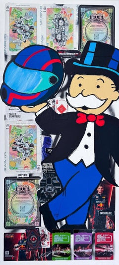 Adrenalin: F1 Edition, Gemälde, Acryl auf Leinwand