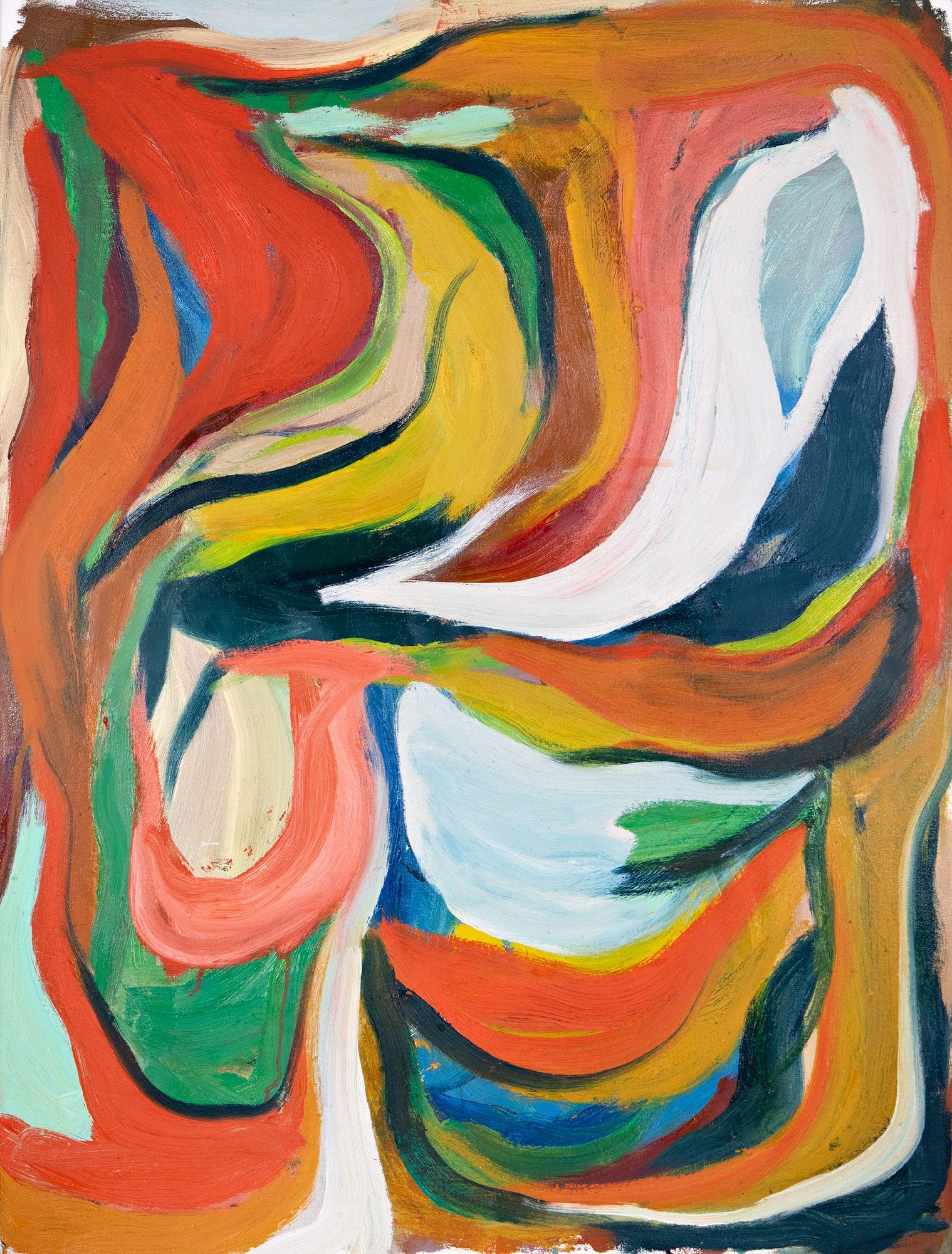Canzone d'amore, Pittura, Olio su tela - Art di Ethan Newman