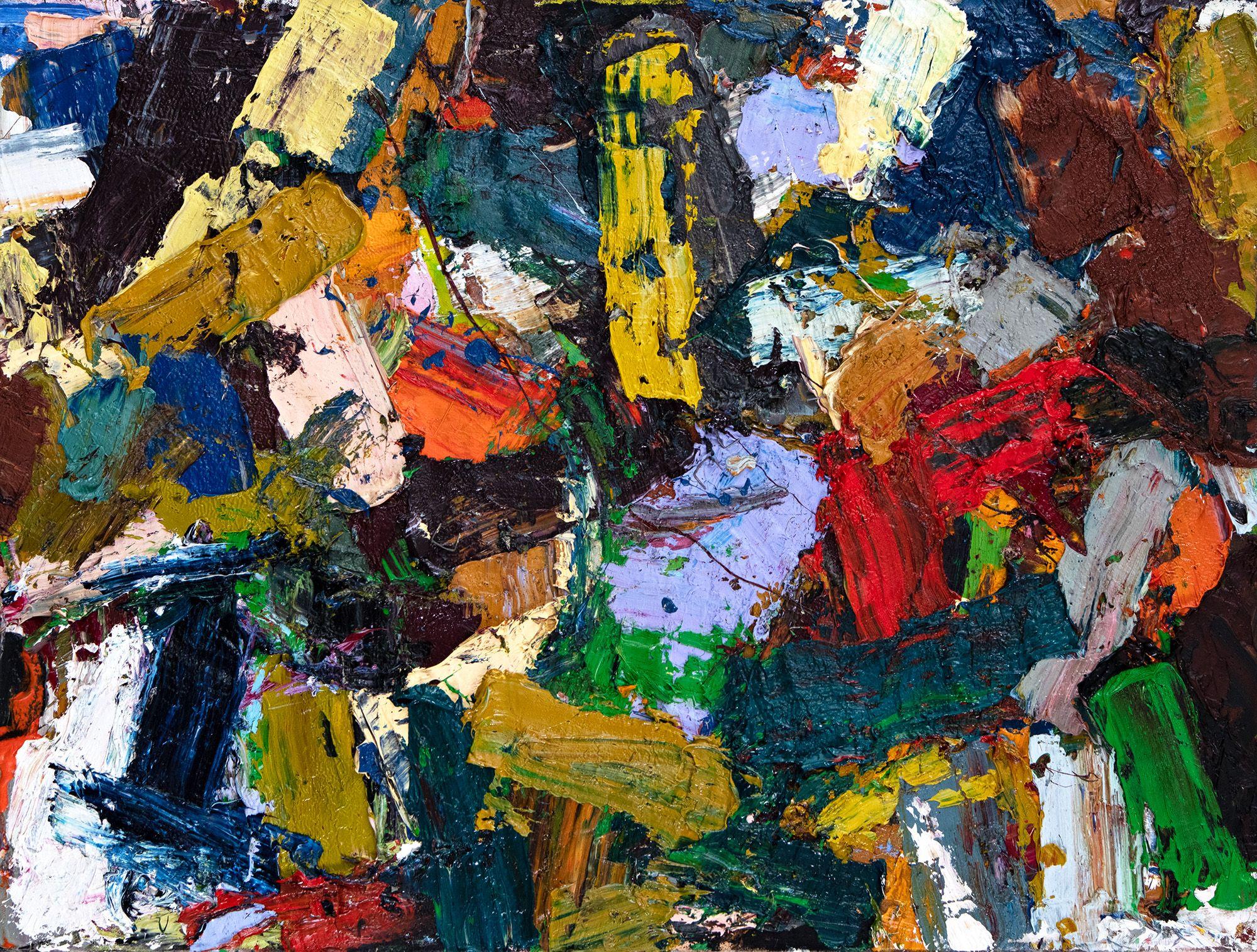 Pillar, Painting, Oil on Canvas