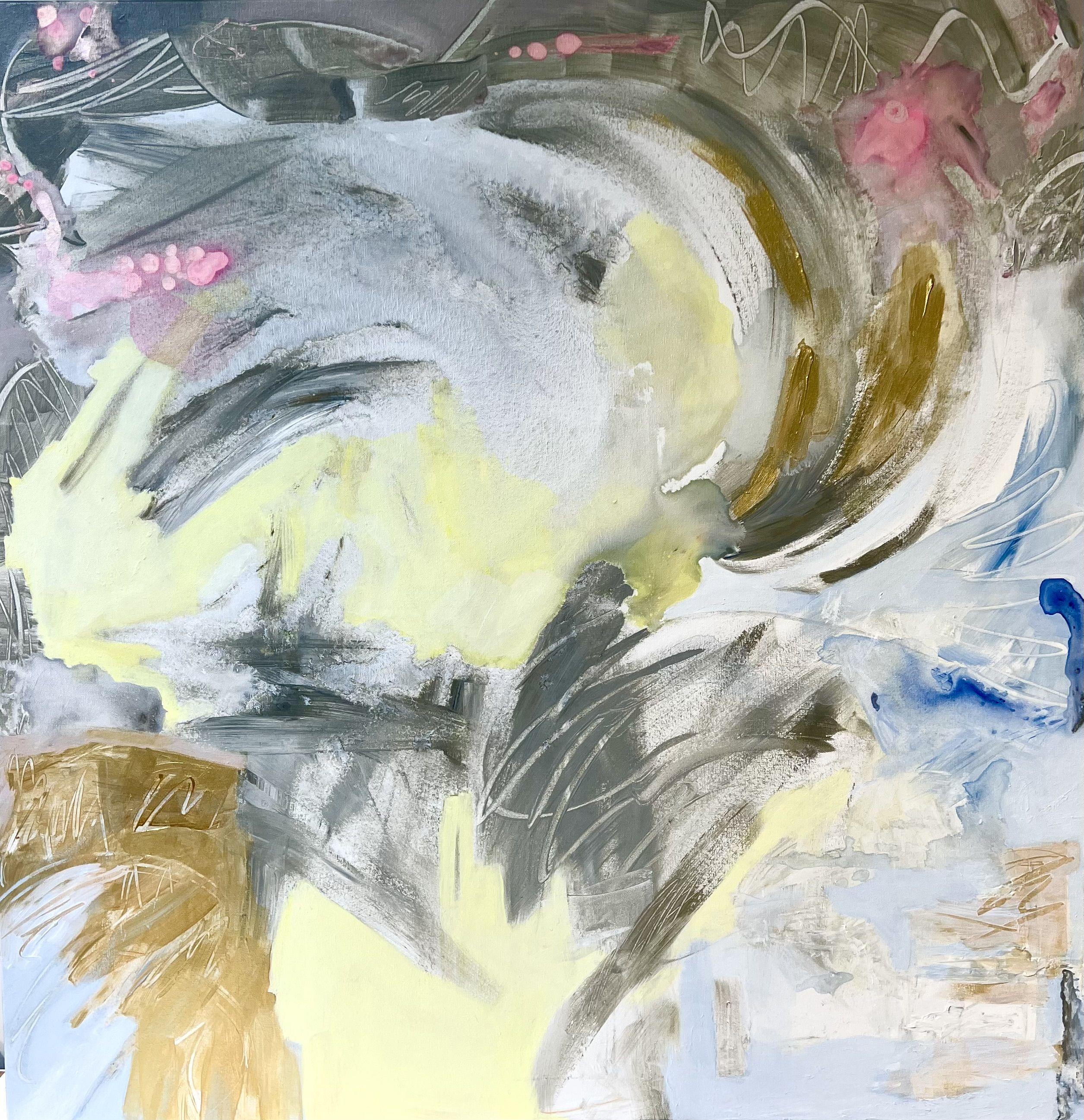Tornado, Painting, Acrylic on Canvas - Art by Eugenie Diserio