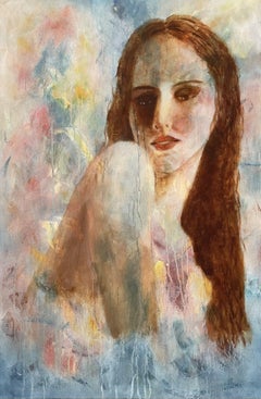 Veil of Silence, Painting, Oil on Canvas