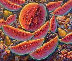 "Watermelons", Painting, Oil on Canvas