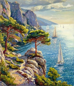 "Morning Calm", Painting, Oil on Canvas