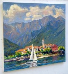 Sera tranquilla, Pittura, Olio su tela