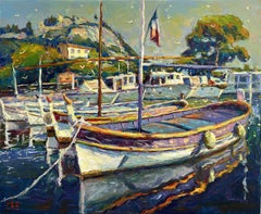 "Surrounded by tranquility", Painting, Oil on Canvas