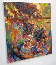Grape, Painting, Oil on Canvas