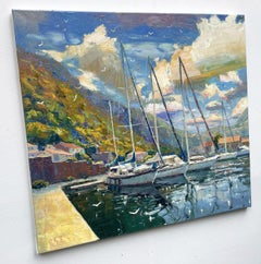 Quiet Harbor, Painting, Oil on Canvas