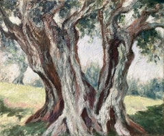 Olive Trees, Painting, Oil on Canvas