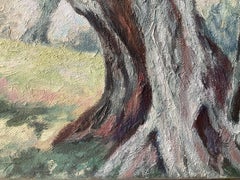 Olive Trees, Painting, Oil on Canvas