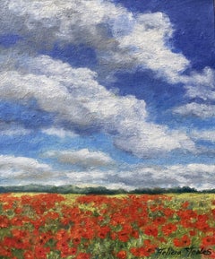 Spring Sky, Painting, Oil on Canvas