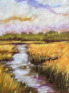 Autumn Gold, Painting, Pastels on Paper
