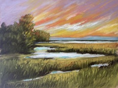 Golden Morn, Painting, Pastels on Paper