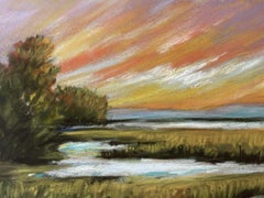 Golden Morn, Painting, Pastels on Paper