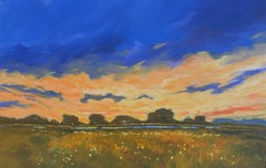 Whispers of Dusk, Painting, Acrylic on Canvas